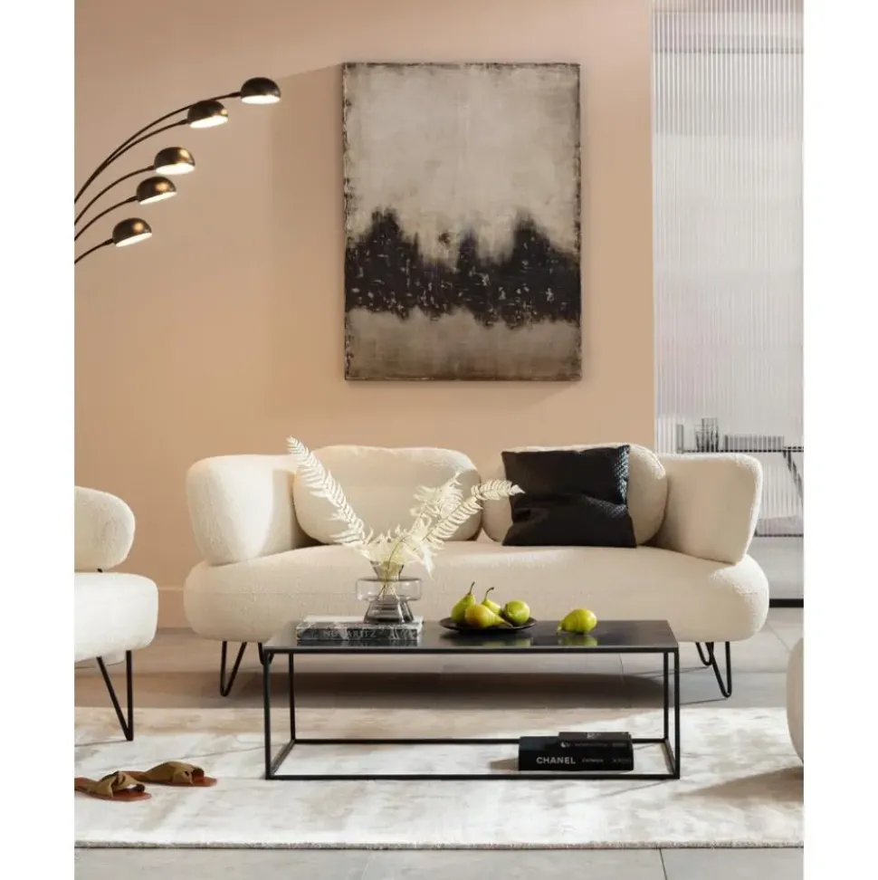 Cuadro En Lienzo Pintado A Mano Yegua