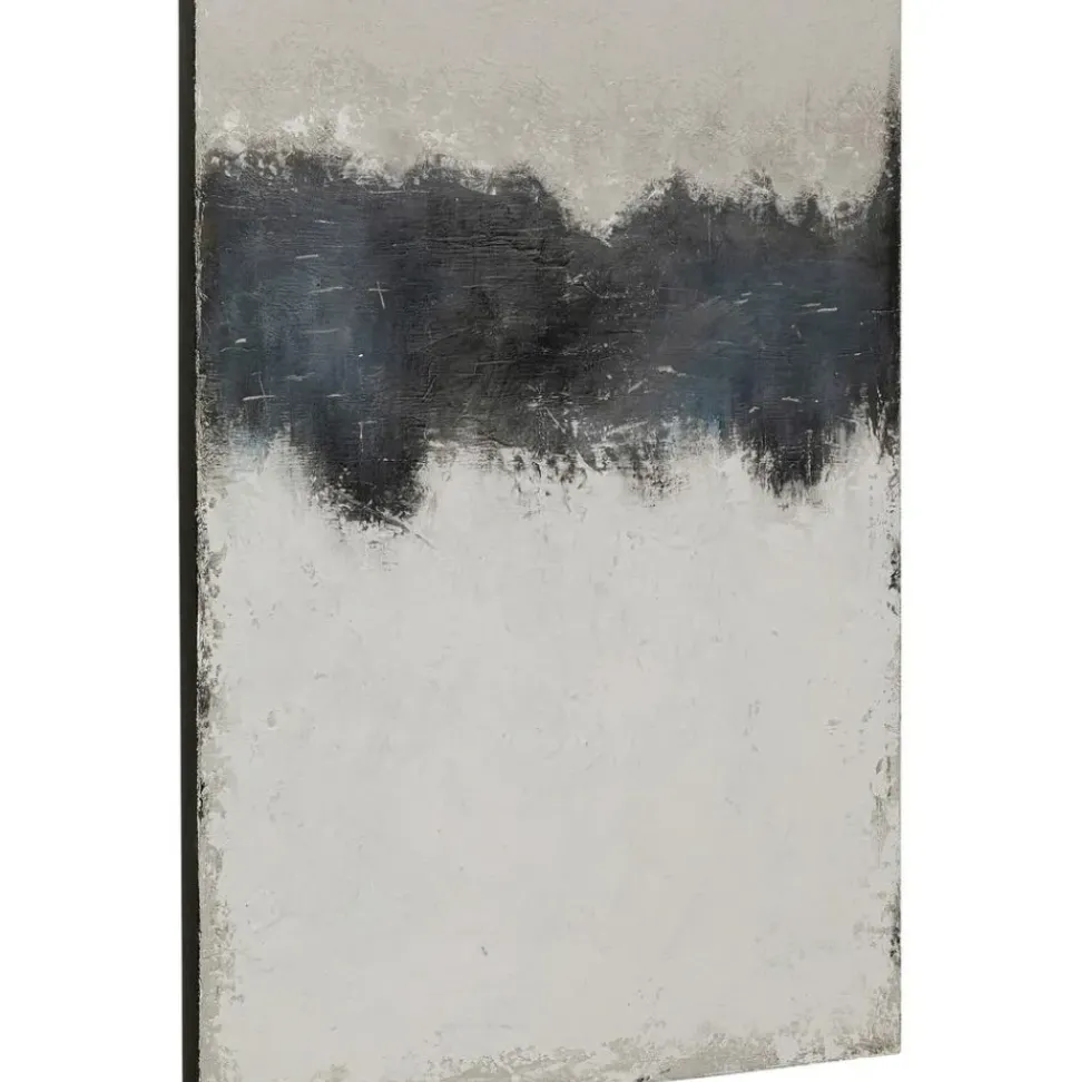 Cuadro En Lienzo Pintado A Mano Yegua