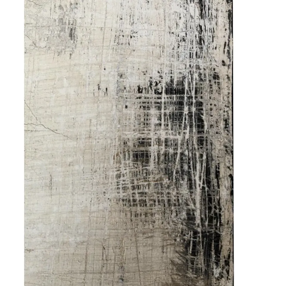 Cuadro En Lienzo Pintado A Mano Yegua