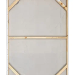 Cuadro En Lienzo Pintado A Mano Golden Blue Ii