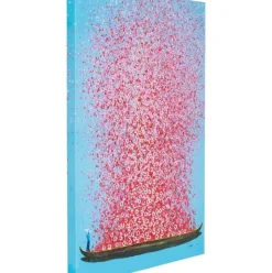 Cuadro En Lienzo Pintado Flower Boat