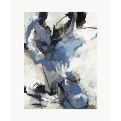 Cuadro Pintado A Mano Blue Vibes