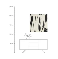 Cuadro Pintado A Mano Spinning Around