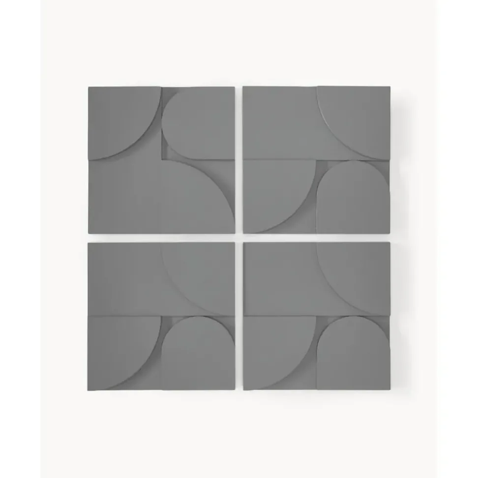 Decoracion De Pared De Madera Massimo, 4 Uds.