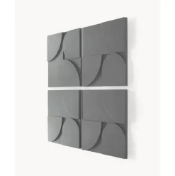 Decoracion De Pared De Madera Massimo, 4 Uds.