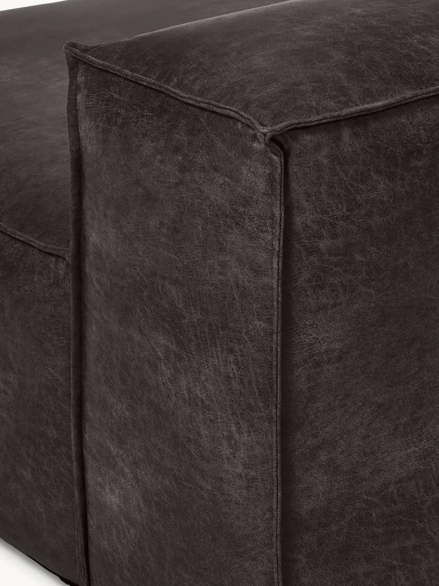 Divan Modular De Cuero Reciclado Lennon