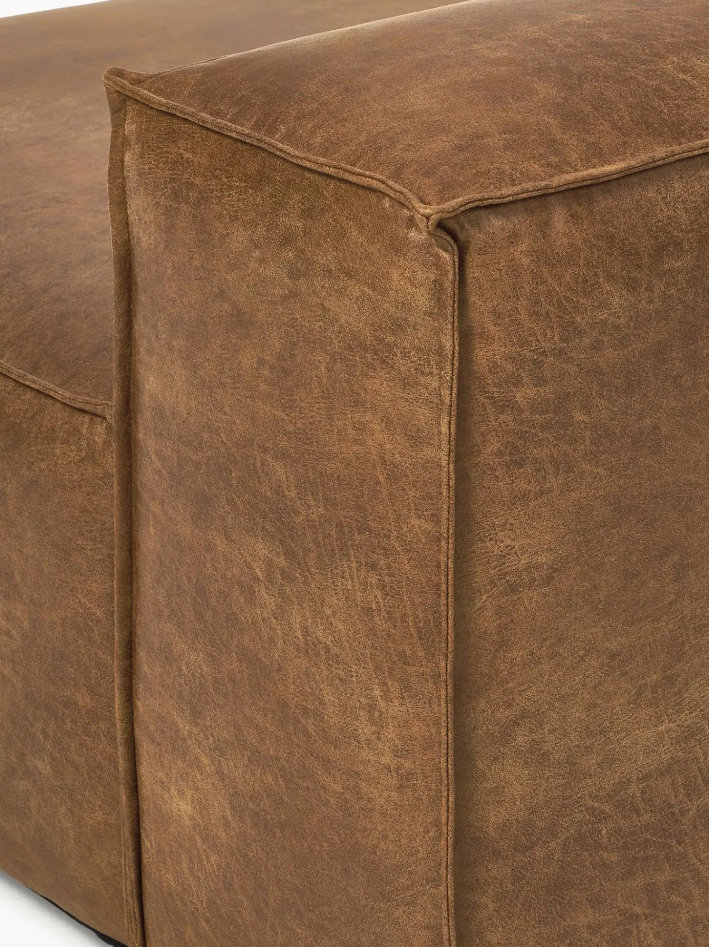 Divan Modular De Cuero Reciclado Lennon