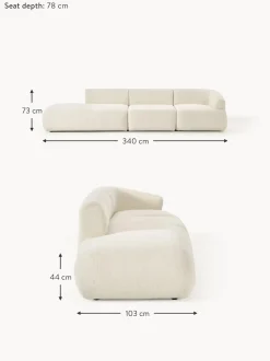 Divan Modular Grande De Borreguillo Sofia