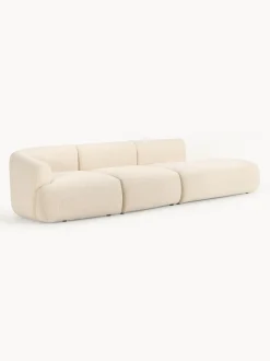 Divan Modular Grande En Tejido Boucle Sofia