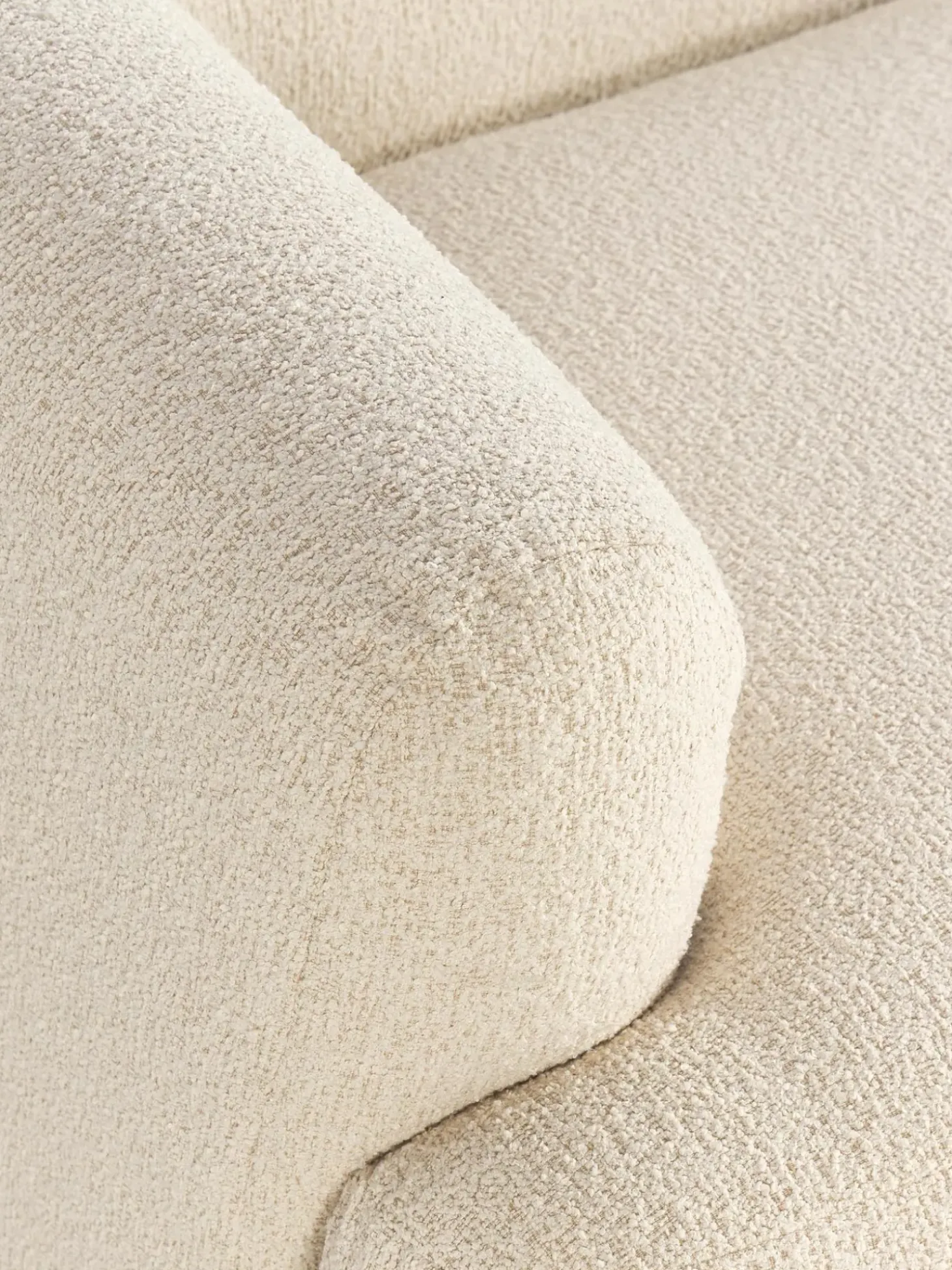 Divan Modular Grande En Tejido Boucle Sofia