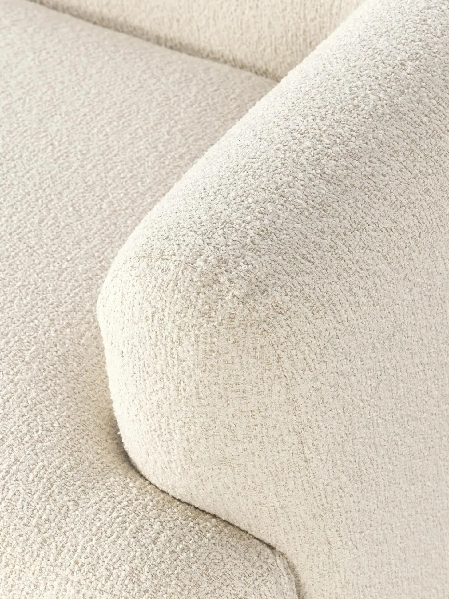 Divan Modular Grande En Tejido Boucle Sofia