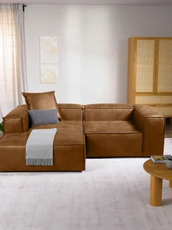 Divan Sofa De Cuero Reciclado Lennon