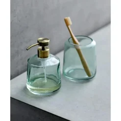 Dosificador De Jabon De Vidrio Vintage