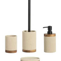 Escobilla De Bano Con Madera Laura