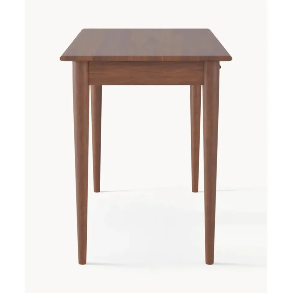 Escritorio Con Cajones De Madera De Mango Paul