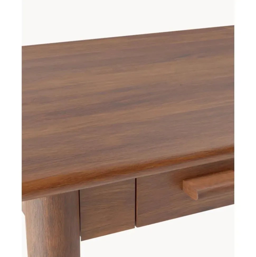 Escritorio Con Cajones De Madera De Mango Paul