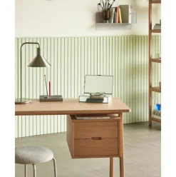 Escritorio De Madera Con Cajones Architect