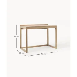 Escritorio De Madera Maciza De Mango Fenja