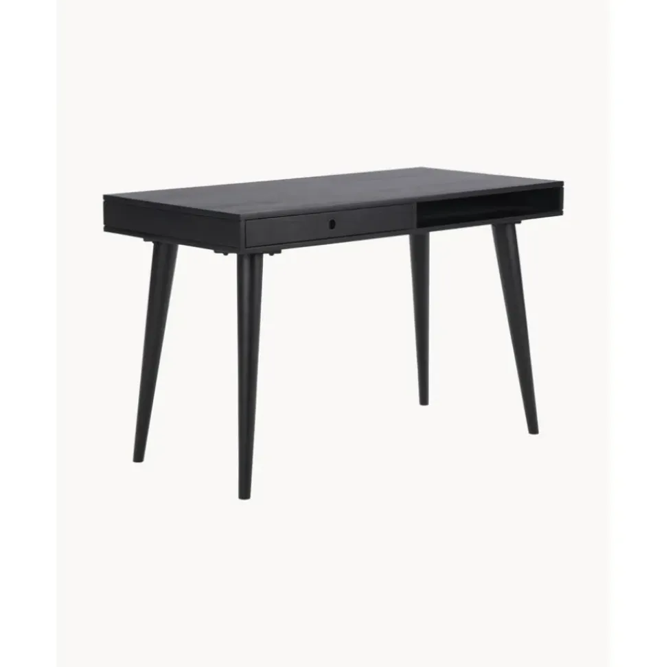 Escritorio De Madera Maciza Con Cojon Tova