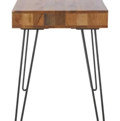 Escritorio De Madera Y Metal Repa