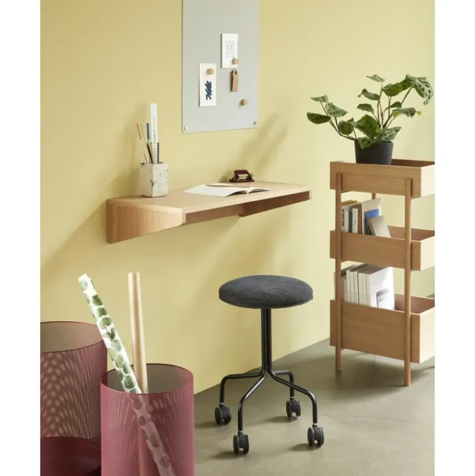 Escritorio De Pared De Roble Folk