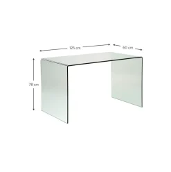 Escritorio De Vidrio Club