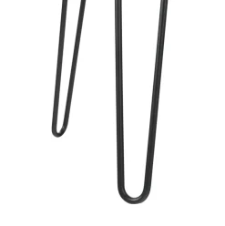 Escritorio Dea Madera Maciza Y Metal Tova