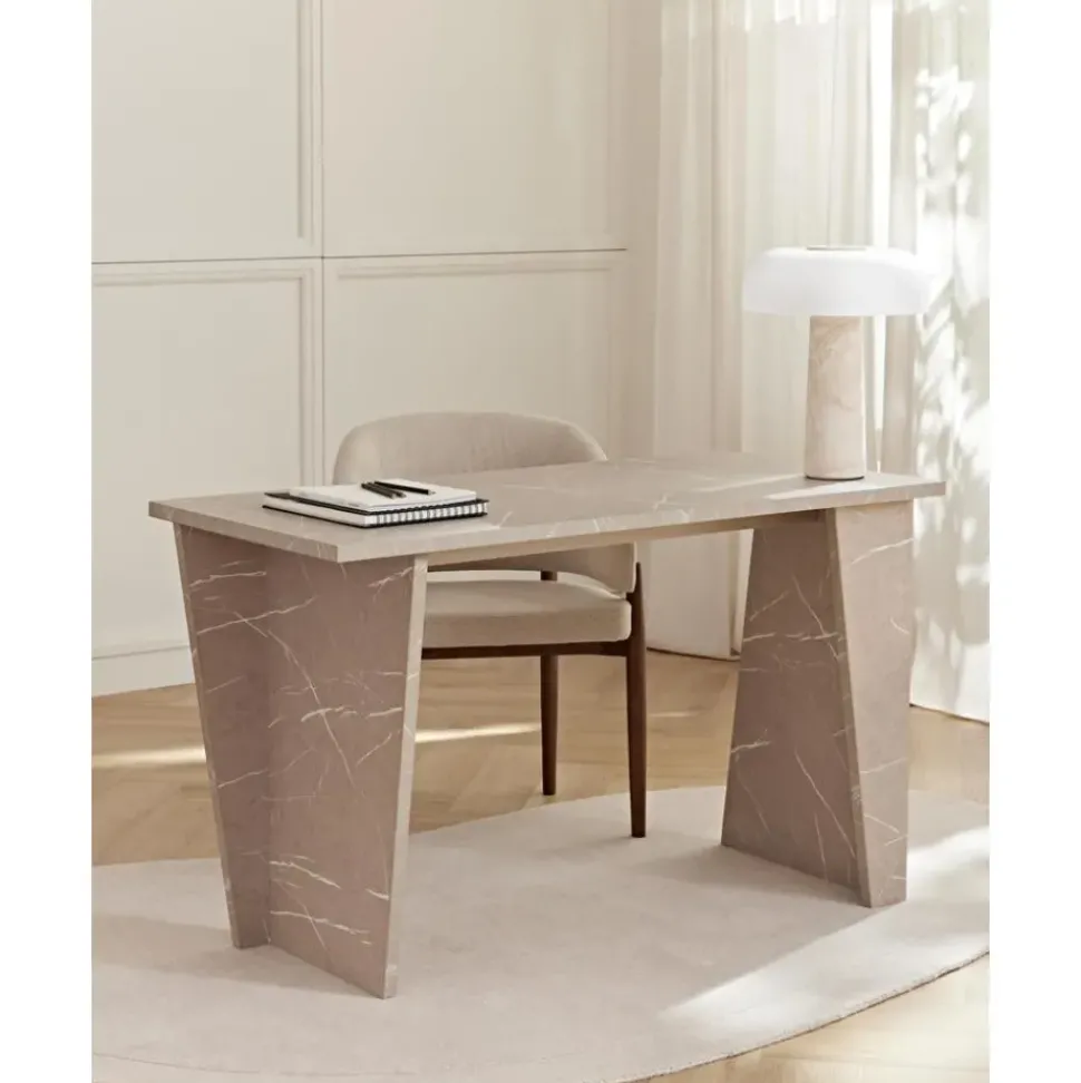 Escritorio En Look Travertino Liam