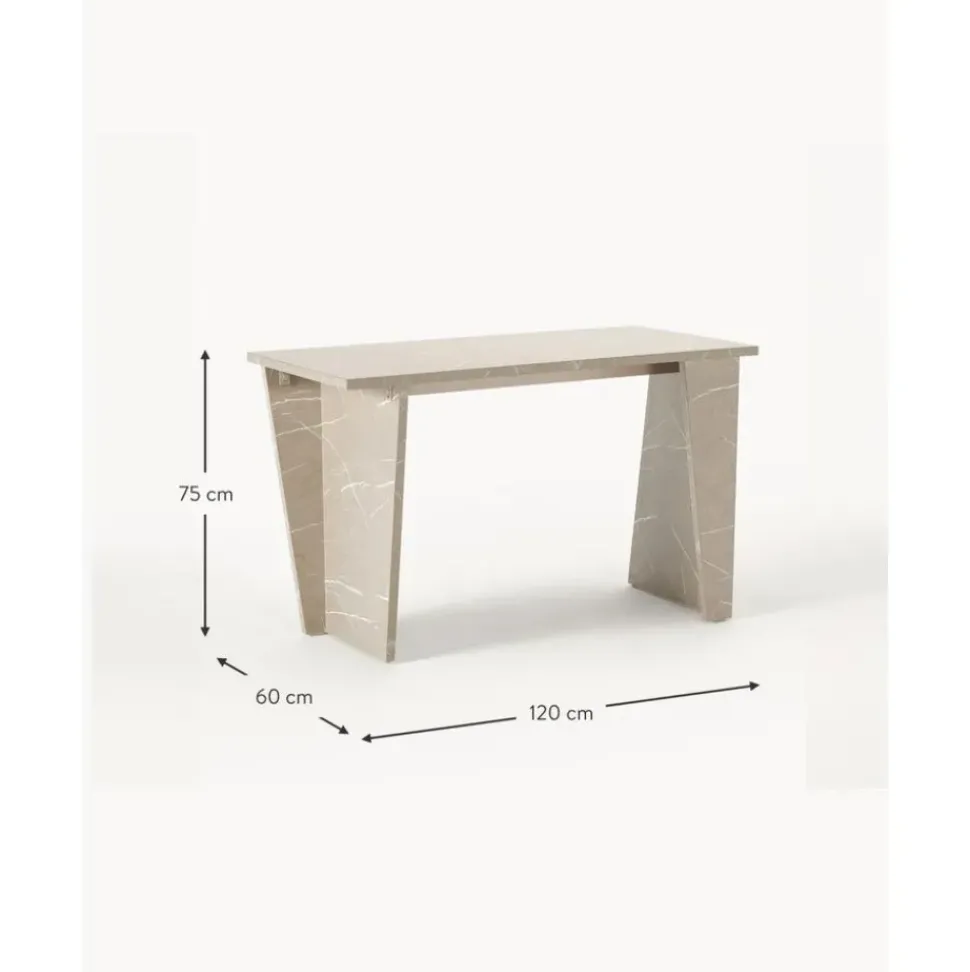 Escritorio En Look Travertino Liam