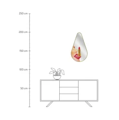 Espejo De Pared De Diseno Tongue