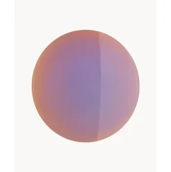 Espejo De Pared De Diseno Iridiscente Ruby