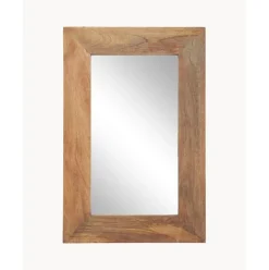 Espejo De Pared De Madera De Mango Indigo