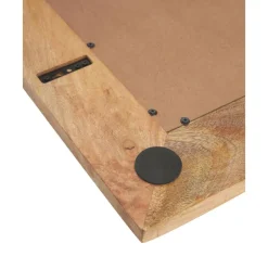 Espejo De Pared De Madera De Mango Indigo