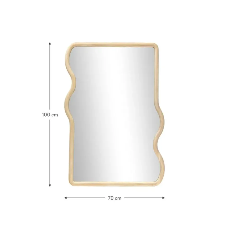 Espejo De Pared De Madera Stream