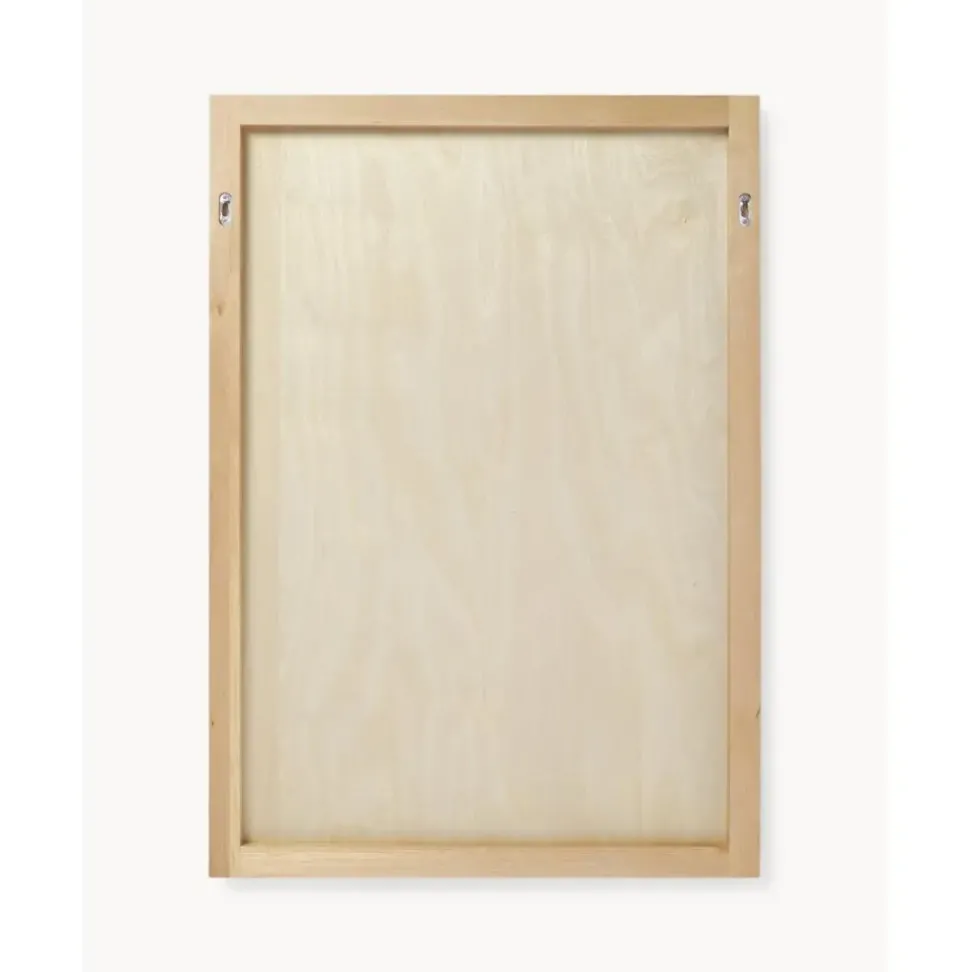 Espejo De Pared De Madera De Abedul Nele