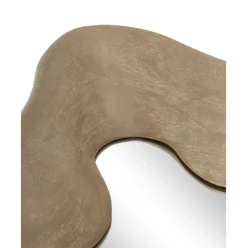 Espejo De Pared De Madera De Mango Riva