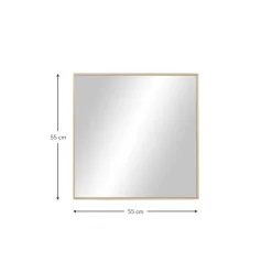 Espejo De Pared De Roble Avery