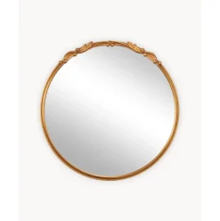 Espejo De Pared Redondo Barroco Francesca