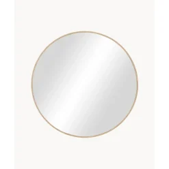 Espejo De Pared Redondo De Roble Avery