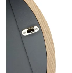 Espejo De Pared Redondo De Roble Avery