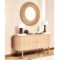 Espejo De Pared Redondo De Cuerda Citra