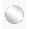 Espejo De Pared Redondo De Metal Ivy
