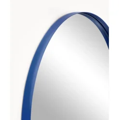 Espejo De Pared Redondo De Metal Ivy