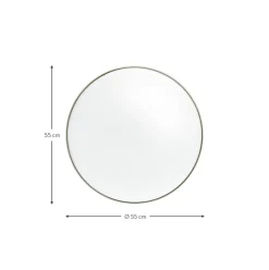 Espejo De Pared Redondo Ivy