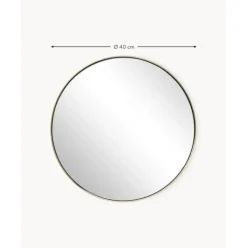 Espejo De Pared Redondo Lacie