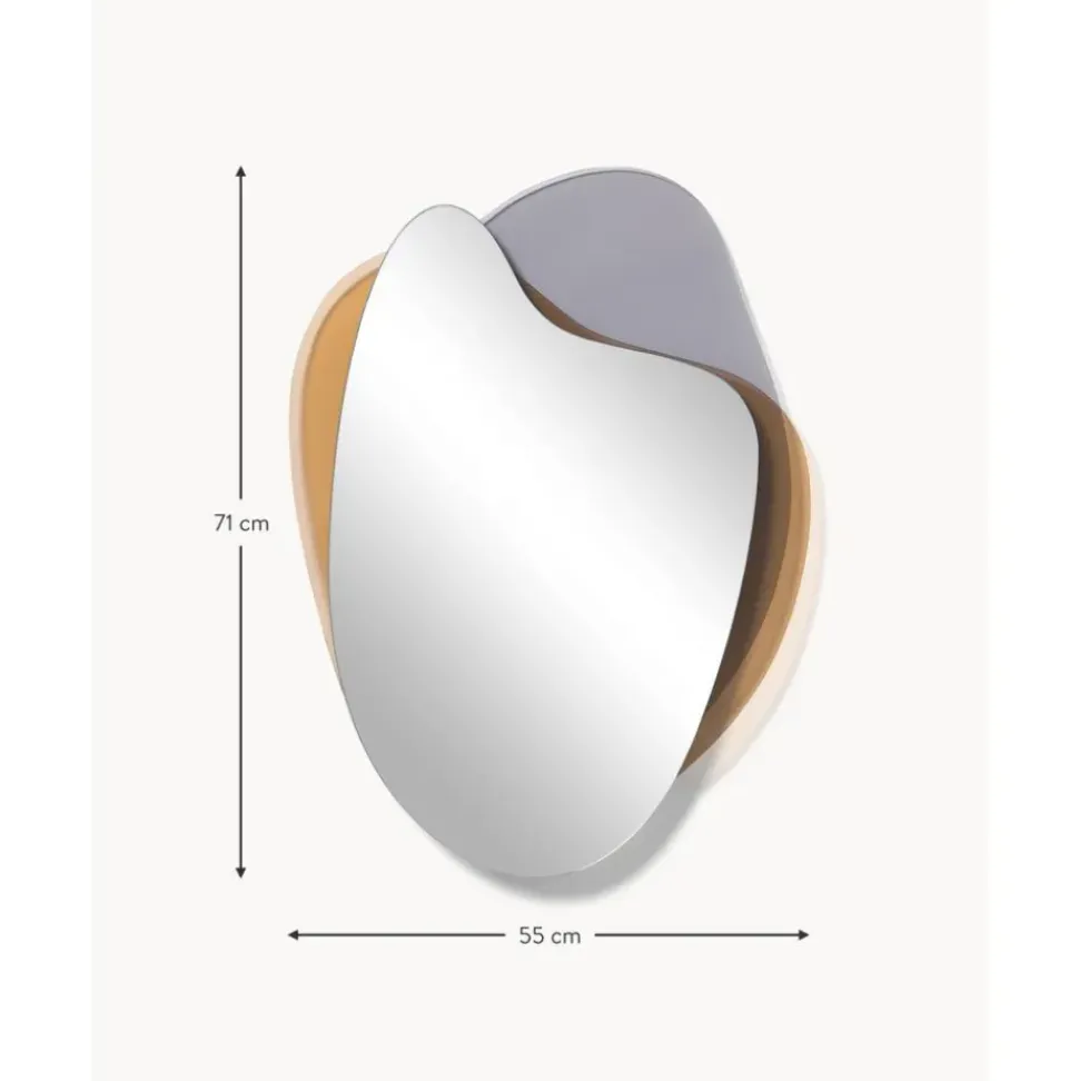 Espejo De Pared Sin Marco Melia