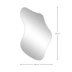 Espejo De Pared Sin Marco Lia