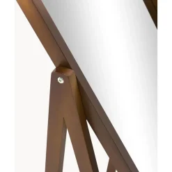 Espejo De Pie Con Estante De Madera Matteo