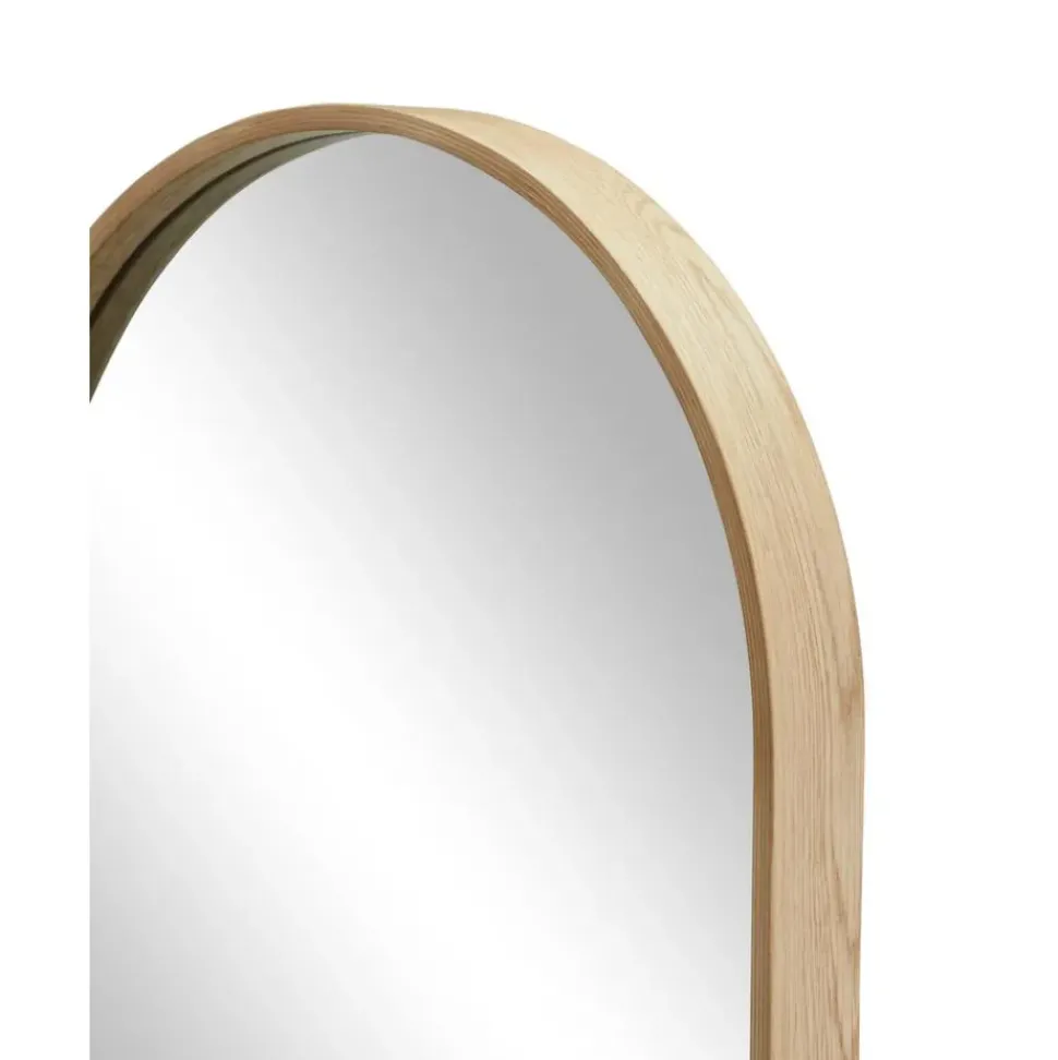 Espejo De Pie De Roble Woody