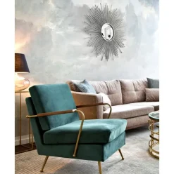 Espejo Sol De Metal Ella